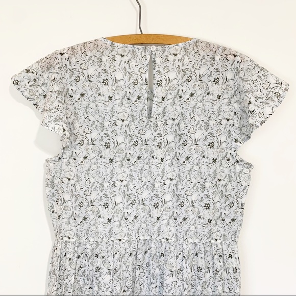 Lucky Brand Grace Midi Dress Floral Size Medium - Picture 11 of 15